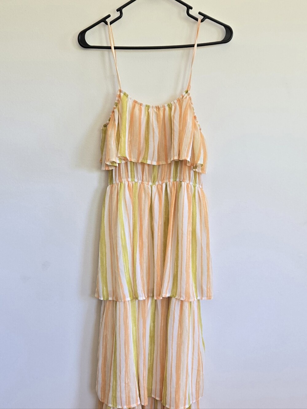 Inspired Hearts Retro 70s Summer Maxi Dress Size Medium